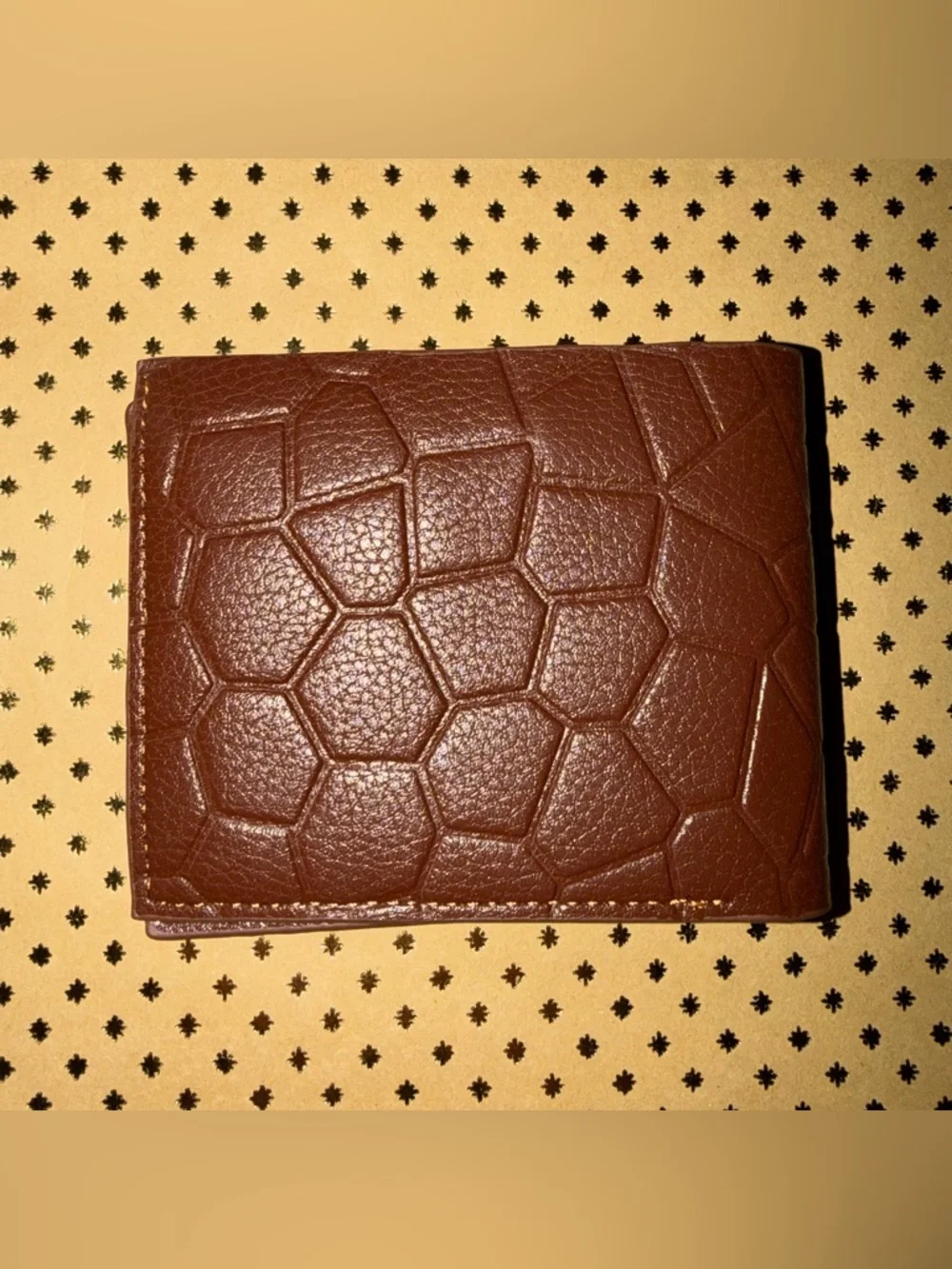 🆕 NEW Men's Brown Textured Wallet